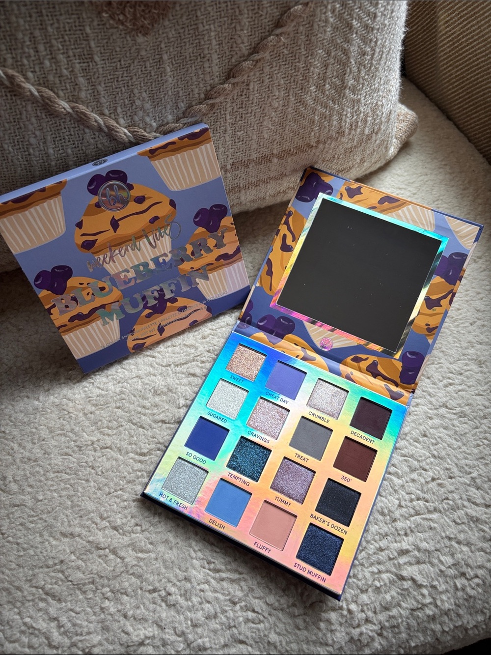 BH Cosmetics, Weekend Vibes, Blueberry Muffin, NWT